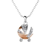 Pendentif Baby Stroller + chaîne