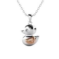 Pendentif Little Duck + chaîne