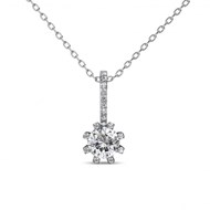 Pendentif Floral Sun + chaîne