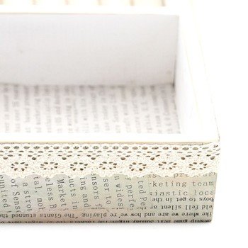 Jewelry box wooden box rings necklaces bracelets Natural