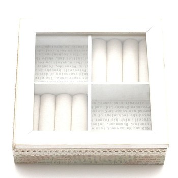 Jewelry box wooden box rings necklaces bracelets Natural