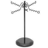 Porte bijoux manège zig zag pour colliers Noir