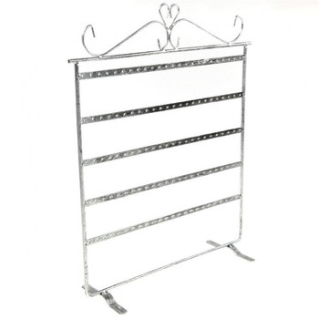 Jewelry display earrings frame (60 pairs) Antique grey