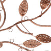 Porte bijoux arbre à boucle d'oreille et bijoux design Cuivre patiné - vue V3