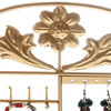Porte bijoux porte bijoux cadre mixte corbeille baroque avec panier Doré - vue V2