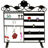 Porte bijoux lorraine bracelet bague boucle Noir