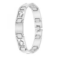 Bracelet homme acier Taureau