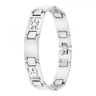 Bracelet homme acier Gémeaux