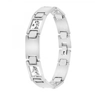 Bracelet homme acier Sagittaire