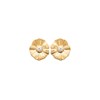 Puces d'oreilles fleurs plaqué or ou argent OLIVIA - Bijoux Privés Discovery - vue V1
