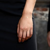 Bracelet Femme Perle de culture d'eau douce Rose AA et Or jaune 750/1000 - vue V2