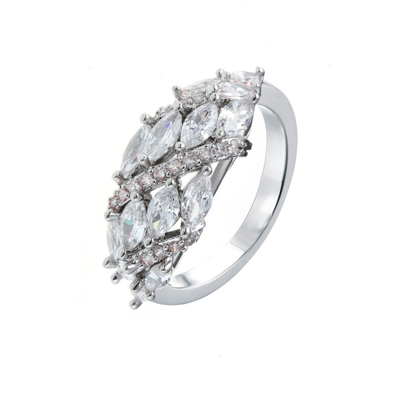 Bague SC Crystal ornée de cristaux de Bohème - Femme - Bague | MATY