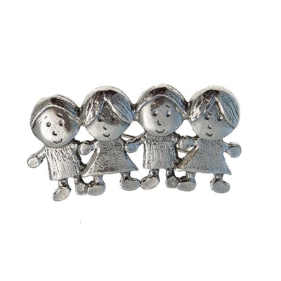 Broche  VICTORIA - vue V1