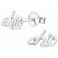 Boucle d'oreille chic en argent 925/1000