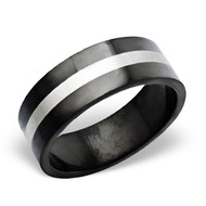 Bague chic en acier inoxydable