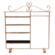 Porte bijoux tout-en-un boucle collier bague Cuivre