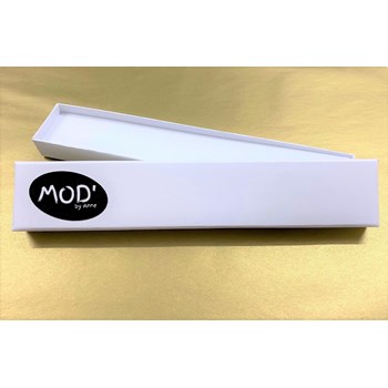 Collier en acier argenté orné de cristaux Swarovski avec pièce romaine et pierre crystal