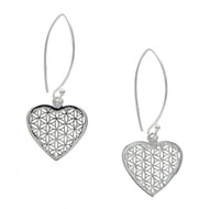 Boucles d'oreilles Argent925 petit coeur