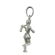 Pendentif marathon - Argent massif
