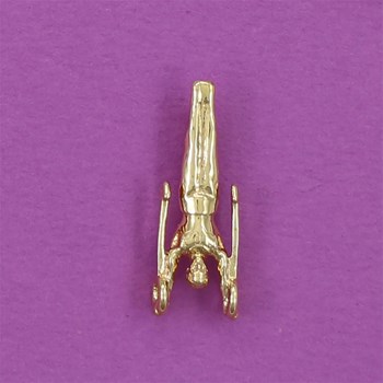 GAM gymnast ringen hanger - verguld