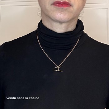 Wervelende knuppelhanger - Verguld