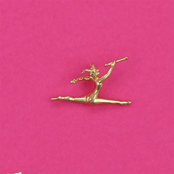 Wervelende knuppelhanger - Verguld