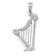 Pendentif harpe - Argent massif