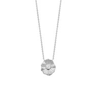 Collier fleurs plaqué or jaune ou argent OLIVIA - Bijoux Privés Discovery