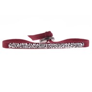 Bracelet Les Interchangeables Ultra Fine Rocks bordeaux