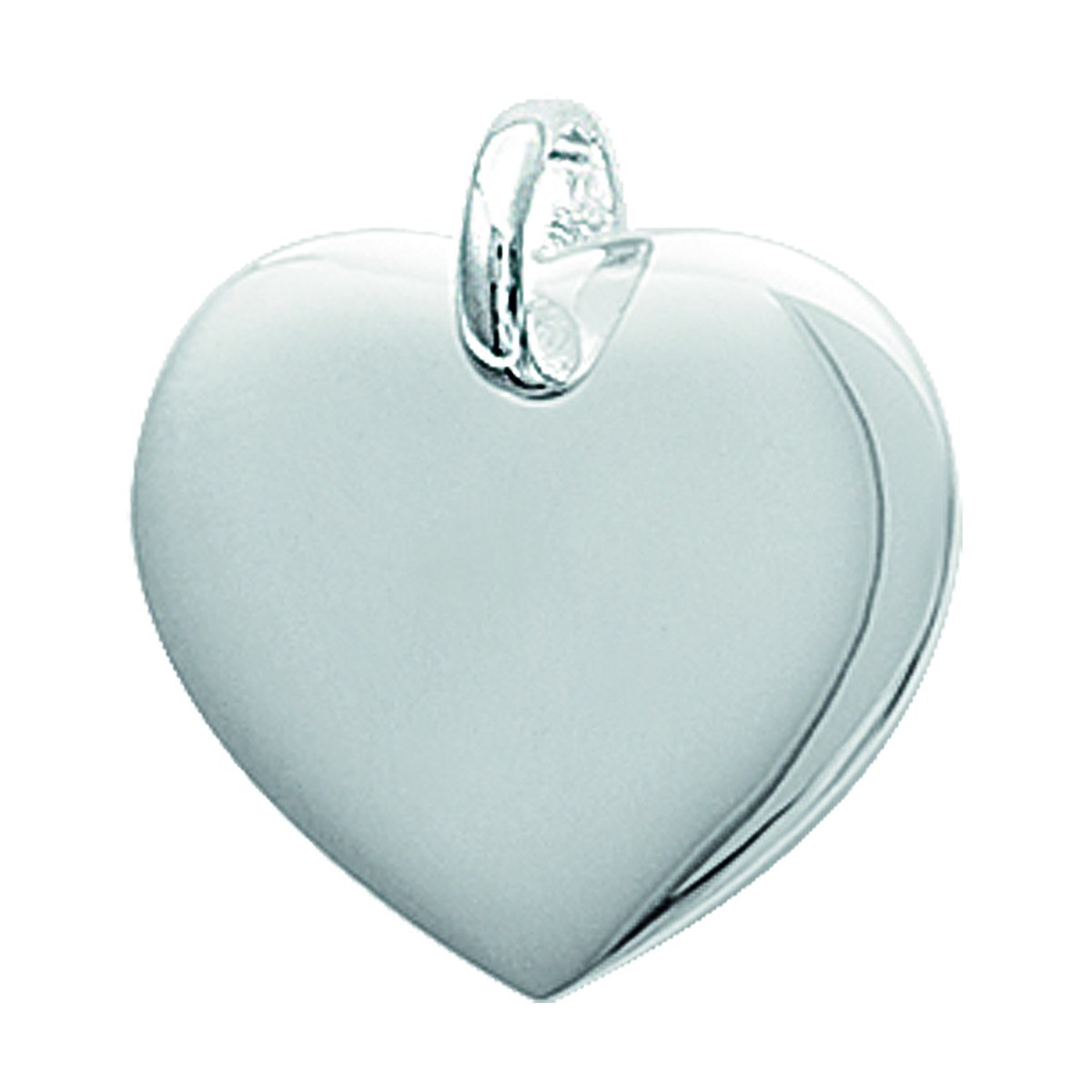 Pendentif Brillaxis Coeur argent 20mm