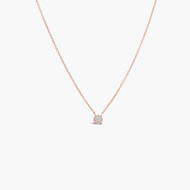 Scarlett - Collier Or Rose Diamant