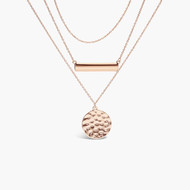 Ivy - Collier Or Rose Tout or