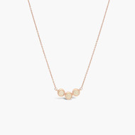 Liv - Collier Or Rose Pierre de Lune