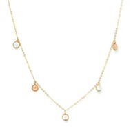 Collier Riviera long - pampilles