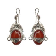 boucles d'oreilles touareg déesse fait main
