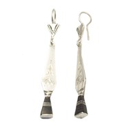 boucles d'oreilles touareg navette fait main