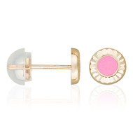 Boucles d'oreilles or jaune enfant BICO