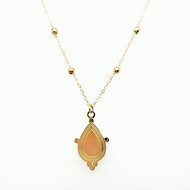 Collier Zag doré