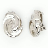 Boucles d'oreilles à clips Brillaxis argentées
