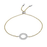 Bracelet Fossil Eternity Circles