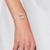 Bracelet TOI ET MOI - Blanc - Cristal - Argent 925 - vue V2