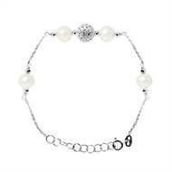 Bracelet Véritables Perles de Culture d'Eau Douce - STELLA - Collection LOVE JEWELRY