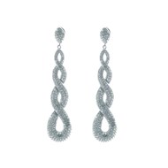 Boucles D'oreilles éternité Argent
