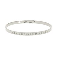 Bracelet jonc en laiton LES COPINES D'ABORD