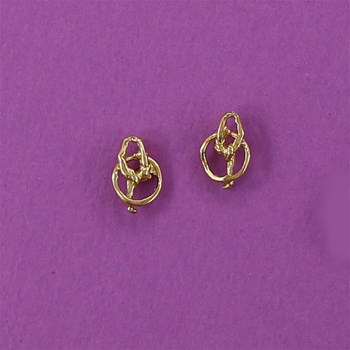 Earrings gymnastics GR EXPRESSION hoop - Sterling silver