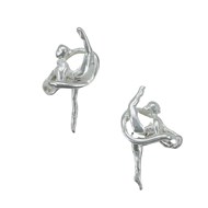 Boucles d'oreilles gymnatsique GR EXPRESSION corde - Argent massif