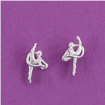 Earrings gymnatsique GR EXPRESSION corde - Solid silver