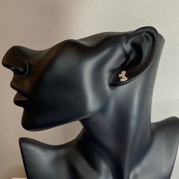 Trendy wild horse earrings - Shiny sterling silver