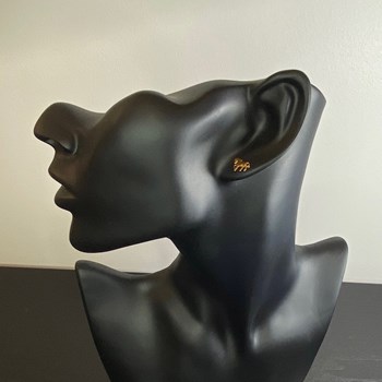 Earrings horse - Gold plated