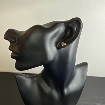 Horse earrings - Solid silver